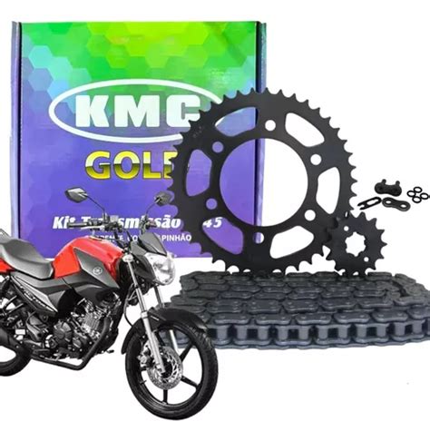 Kit Tração Kmc Retentor Fazer 150 2019 2020 2021 2022 2023 Frete grátis