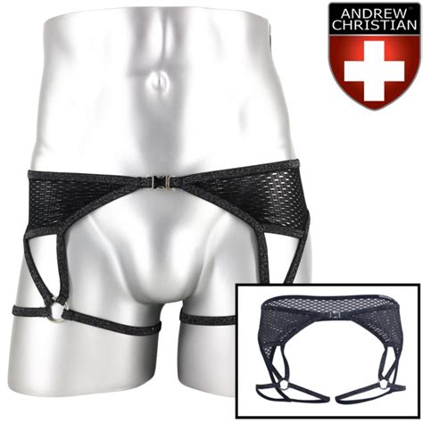 Andrew Christian Unleashed Sexy Mesh Garter Men S Runway