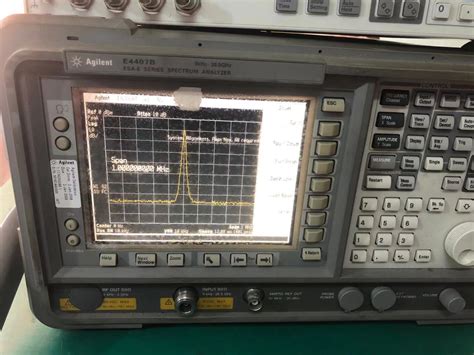 Agilent E4407b安捷伦agilent频谱分析仪 哔哩哔哩