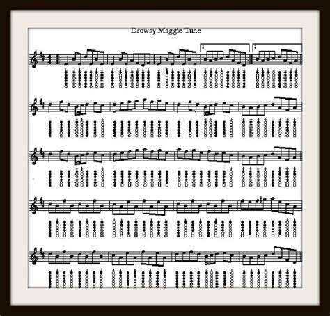 Drowsy Maggy Tune For Tin Whistle Tin Whistle Whistle Tin