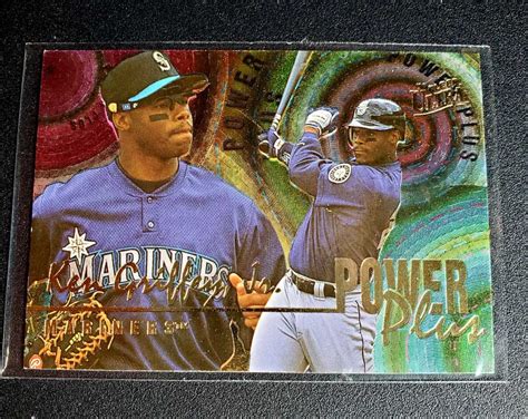 Yahoo オークション Ken Griffey Jr 1995 Fleer Ultra Power Plus