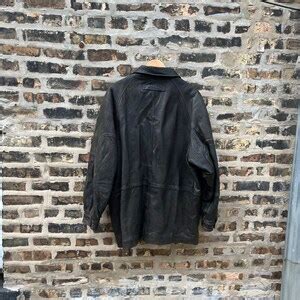 Retro 80s 90s Preswick Moore Black Leather Jacket 3 4 Length Etsy