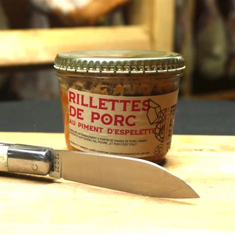 Rillettes Au Piment Despelette Ferme Al Pais