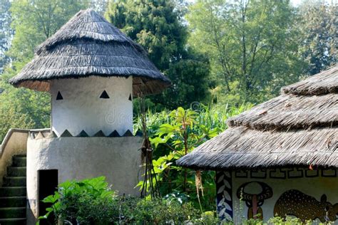 Traditional African Architecture Stock Photo - Image of image, cabin ...