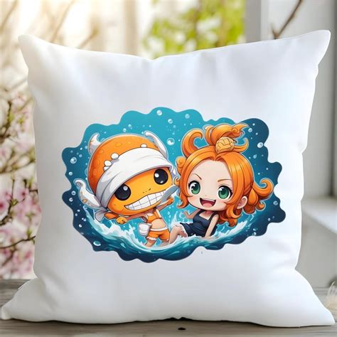 10 Png Nami Chibi Art Pack One Piece Digital Art Instant Download