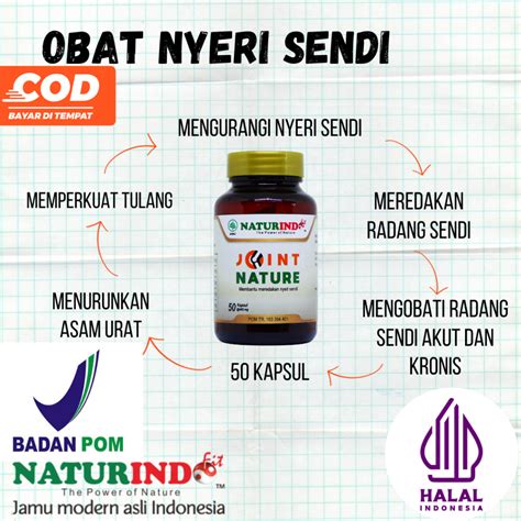 Jual Obat Nyeri Sendi Tulang Pengapuran Tulang Jamu Joint Nature