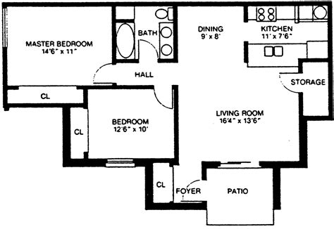 Floor Plans - Village Green East Apartments - Munz Apartments - Madison WI Apartment Rentals