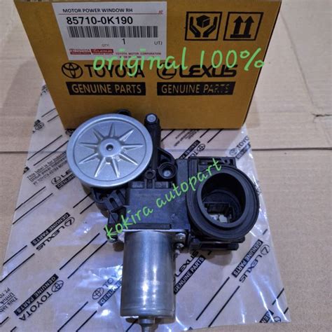 Motor Power Window RH Kanan Toyota Innova Reborn Hilux Revo Fortuner