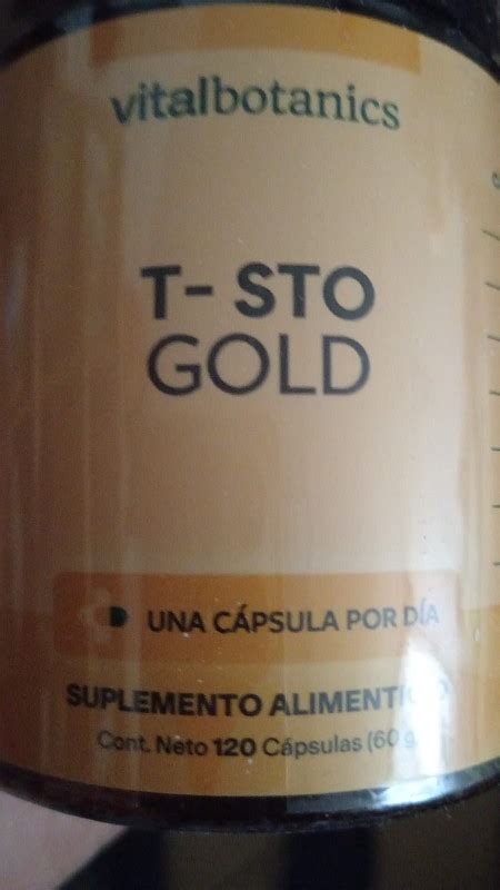 T Sto Gold Vitamina D Potasio Zinc L Arginina L Taurina Gu