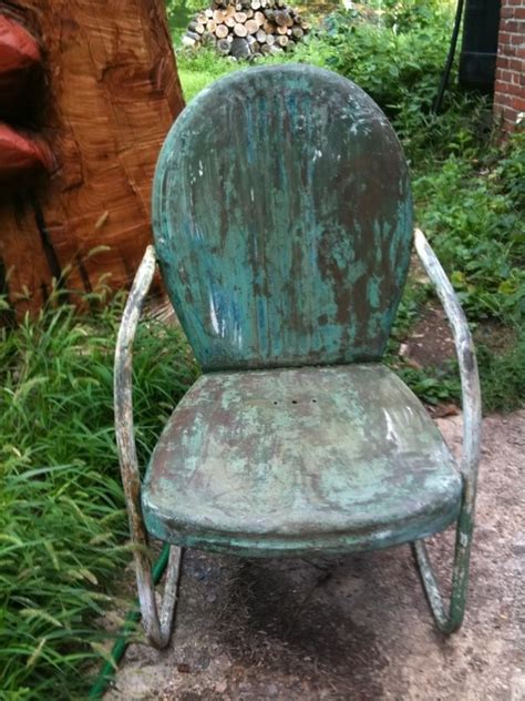 Top 15 of Vintage Metal Rocking Patio Chairs