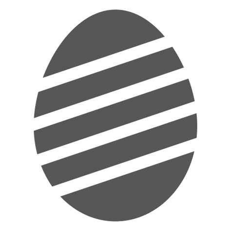 Icono De Huevo De Pascua A Rayas Descargar Png Svg Transparente