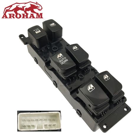 Aroham With DOWN 93570 1E110 Master Power Control Window Switch For