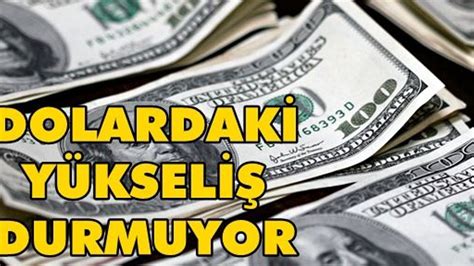 Dolar güne yükselişle başladı yine rekor kırdı Haber Ekspres