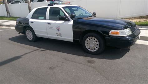 1998 Ford Crown Victoria Police Car At Las Vegas 2019 As F35 Mecum