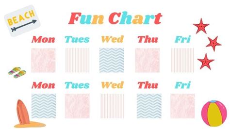 How to Make An Activity Chart • My Favorite Life