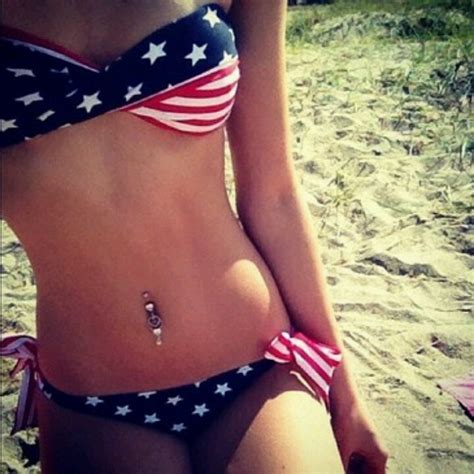 American Flag Bikini American Flag Bikini Pretty Outfits Bikinis