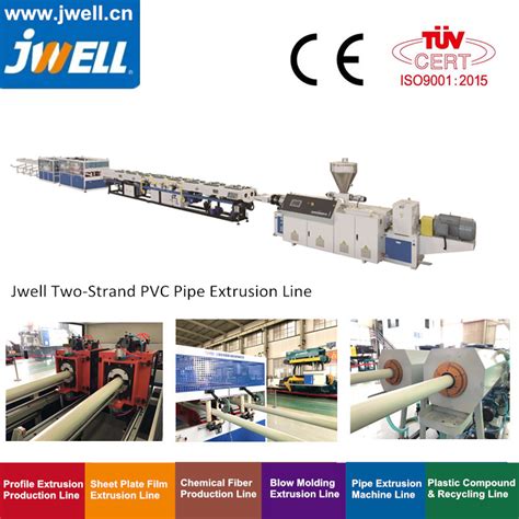 UPVC Dual PVC Pipe Production Line 16 50mm PVC Pipe Extruder