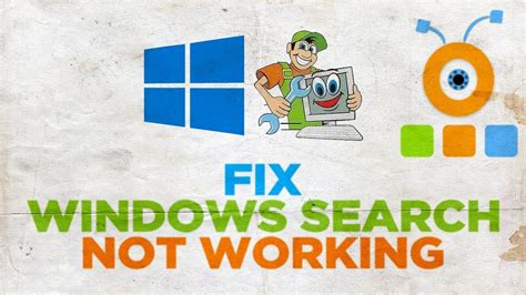 How To Fix Windows Search If It S Not Working In Windows Youtube