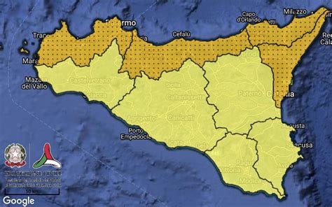 Allerta Meteo Sicilia Fine Settimana Con Pioggia E Raffiche Di Vento