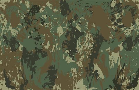 Fundo De Respingos De Camuflagem Vetor Premium