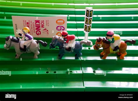 Toy Horse Racing Game Hi Res Stock Photography And Images Alamy