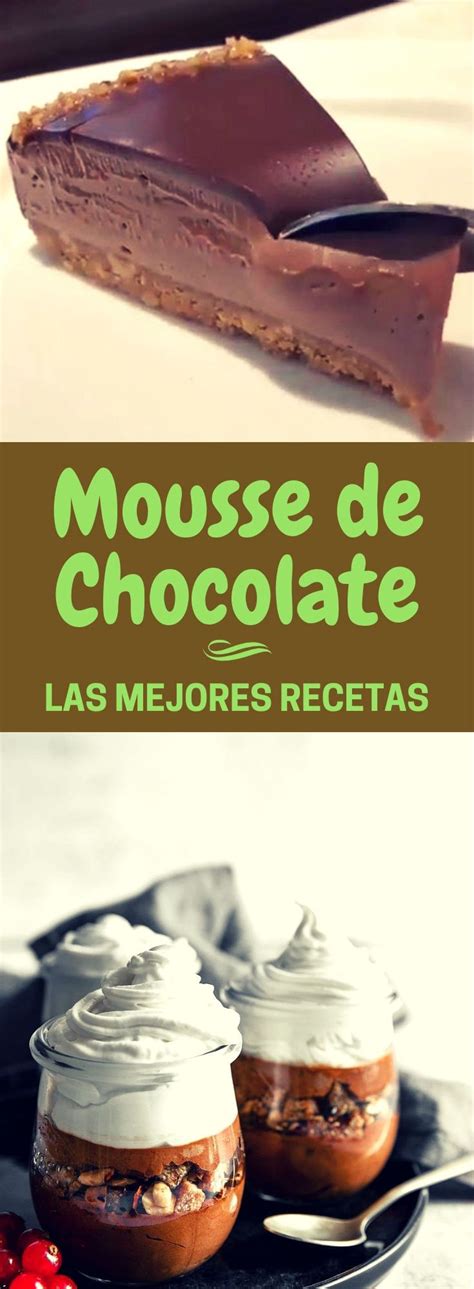 Receta Mousse De Chocolate Un Postre Delicioso Y Tentador