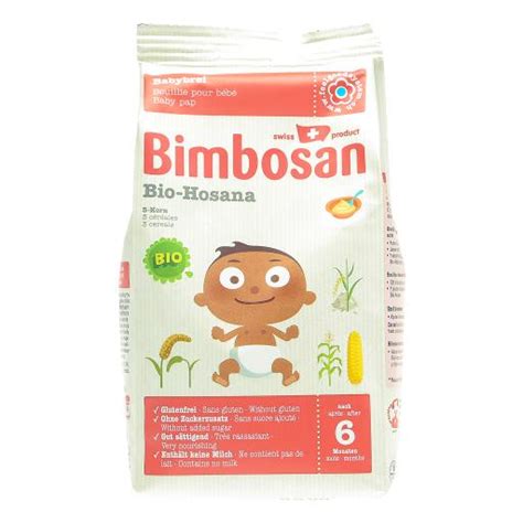 Bimbosan Bio Hosana dès 6 mois refill 300 g abilis ch