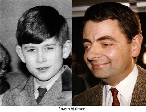 Young Rowan Atkinson