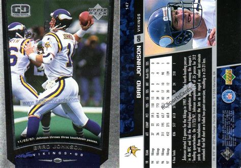 1997 1999 Vikings Football Trading Cards At Low Prices RCSportsCards