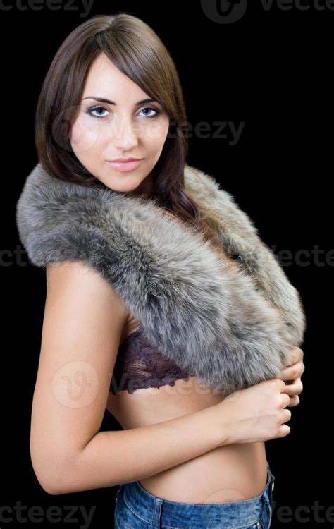Beautiful Brunette Woman Posing 18945958 Stock Photo At Vecteezy