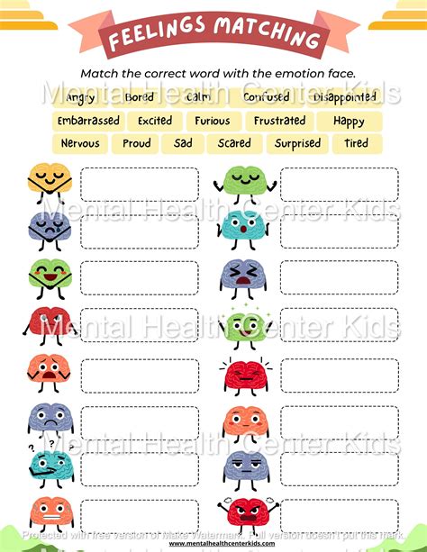 Free Feelings And Emotions Worksheet Download Free Feelings And Emotions Worksheet Png Images