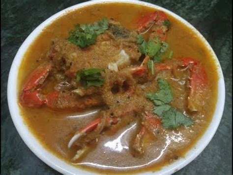 Nandu Kulambu In Tamil Crab Curry In Tamil Kulambu Varieties In