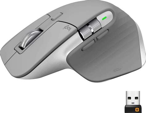 Logitech Mx Master Wireless Mouse Bluetooth Or Ghz Usb Receiver