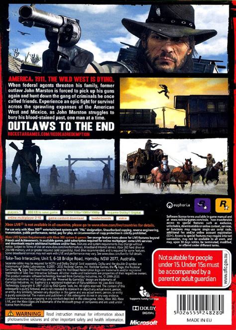 Red Dead Redemption Images Launchbox Games Database
