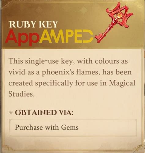 Harry Potter Magic Awakened Where To Find Golden And Ruby Keys