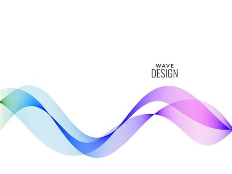 Premium Vector | Abstract colorful flow wave design background