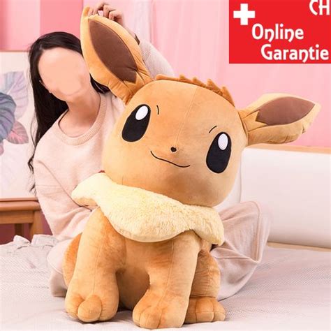 Pok Mon Evoli Pl Schtier Eevee Kuscheltier Xxl Cm Geschenk Pokemon