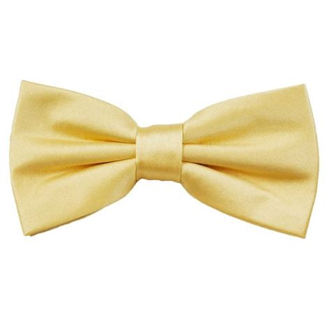 Plain Lemon Bow Tie From Ties Planet Uk