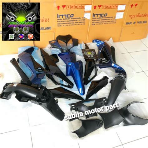 Full Set Cover Body Full Halus Kasar Tanpa Striping Honda Supra X 125 R