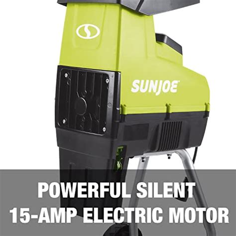 Sun Joe Cj E Inch Cutting Diameter Electric Silent Wood