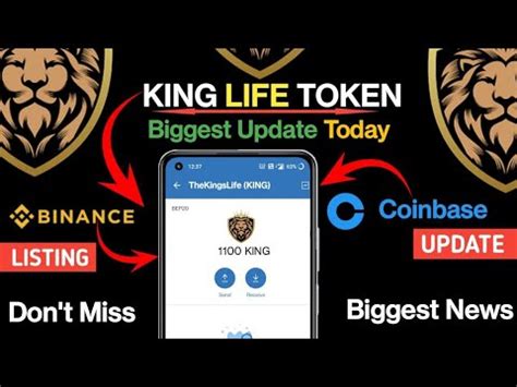 King Token Listing Update The Kings Life New King Life Token Latest