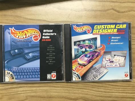 Hot Wheels Custom Car Designer And Collector Guide CD S Box