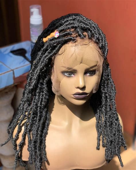 Faux Loc Full Lace Wig Loc Wig Faux Locs Wig Loc Lace Front Etsy