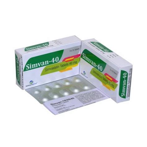 Simvastatin 40 Mg Tablet At ₹ 25stripe Zocor In Surat Id