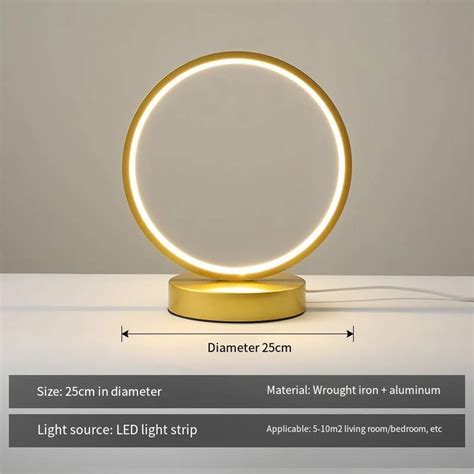 L Mpada De Luxo Led Candeeiro De Mesa Decora O Para Casa Luzar