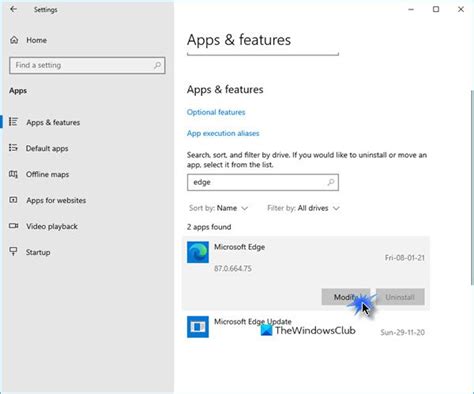 Cómo reparar o restablecer el navegador Microsoft Edge en Windows 11