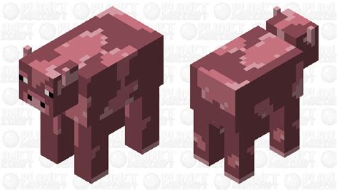 Strawberry Cow Minecraft Mob Skin