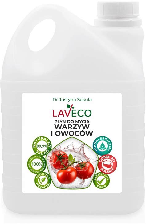 Laveco Naturalny P Yn Do Mycia Warzyw I Owoc W L Opinie I Atrakcyjne