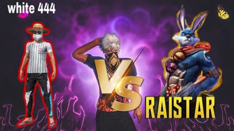 Raistar Vs White 444 Only Red Number Viral Freefire Trending