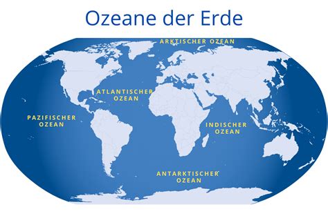 Weltmeere Karte Deutschlandkarte